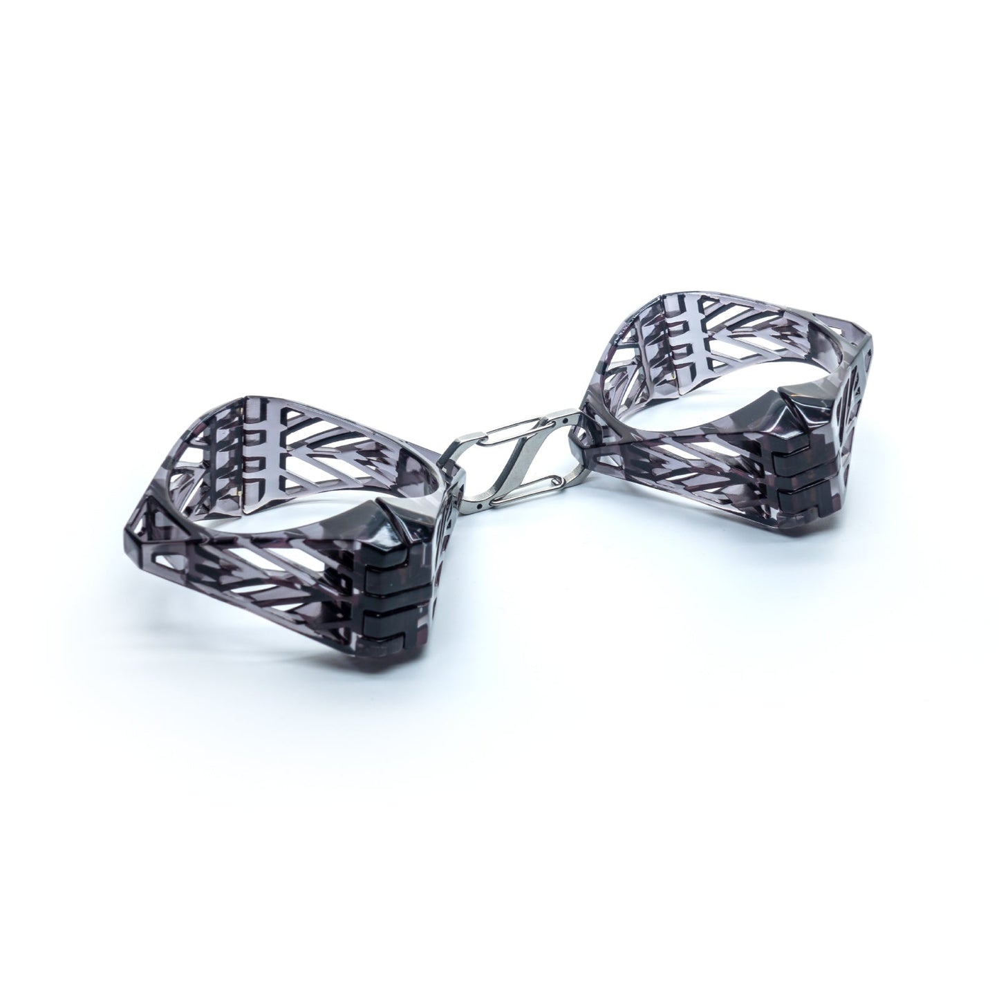 Lightning Mirror Wrist Cuffs - SOULOCK